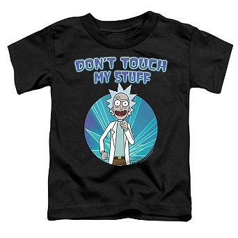 Rick And Morty Don´t Touch Short Sleeve Toddler T-Shirt