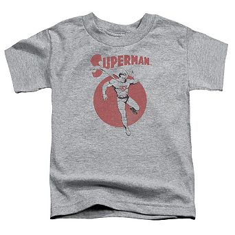 Superman Vintage Sphere Short Sleeve Toddler T-Shirt