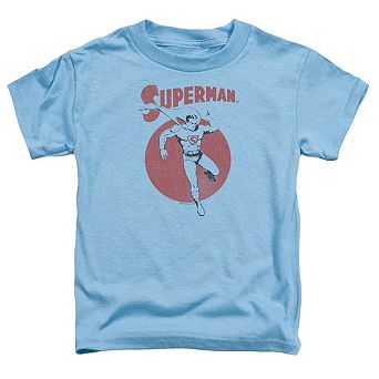 Superman Vintage Sphere Short Sleeve Toddler T-Shirt