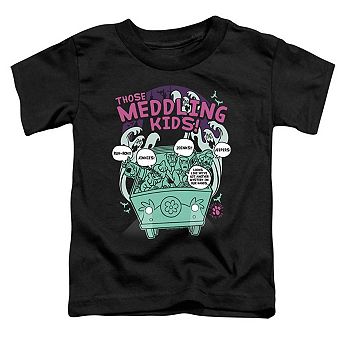 Scooby Doo Meddling Since 1969 Short Sleeve Toddler T-Shirt