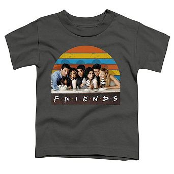 Friends Soda Fountain Short Sleeve Toddler T-Shirt