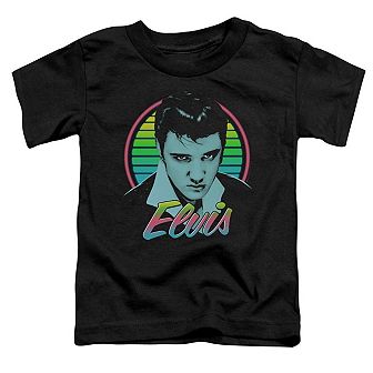 Elvis Presley Neon King Short Sleeve Toddler Tee