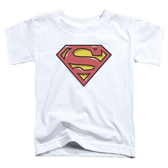 Superman Airbrush Shield Short Sleeve Toddler T-Shirt
