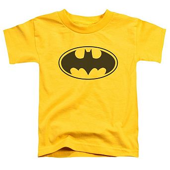 Batman Black Bat Short Sleeve Toddler T-Shirt