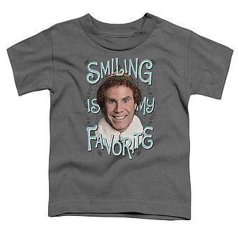 Elf Smiling Short Sleeve Toddler T-Shirt