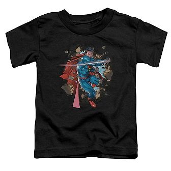 Superman Rock Breaker Short Sleeve Toddler T-Shirt
