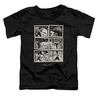 Bruce Lee Snap Shots Short Sleeve Toddler Tee
