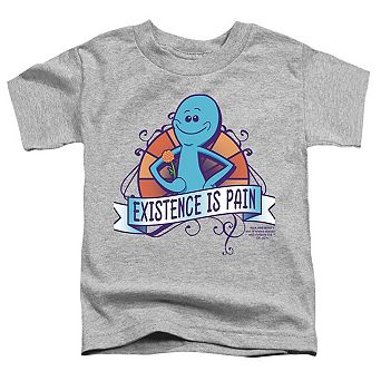 Rick And Morty Existence Is Pain Short Sleeve Toddler T-Shirt