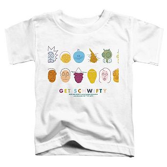 Rick And Morty Get Schwifty Short Sleeve Toddler T-Shirt