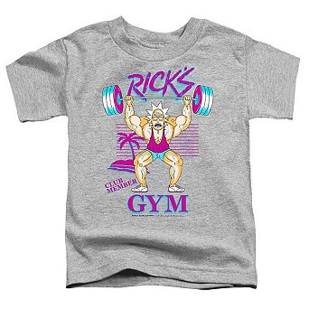 Rick And Morty Ricks Gym Short Sleeve Toddler T-Shirt