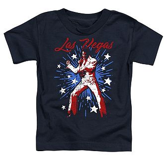 Elvis Presley Vegashort Sleeveuperstar Short Sleeve Toddler Tee