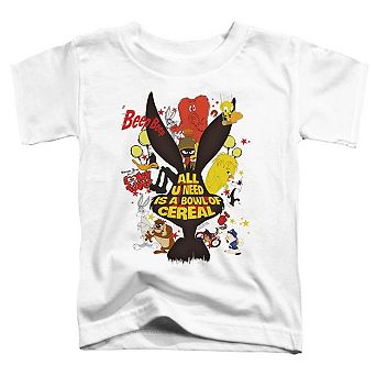 Looney Tunes Cereal Short Sleeve Toddler T-Shirt