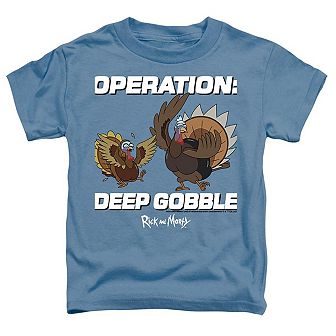 Rick And Morty Operation Deep Gobble Short Sleeve Toddler T-Shirt