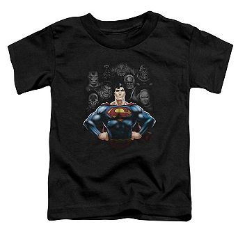 Superman Villains Short Sleeve Toddler T-Shirt