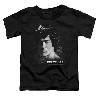 Bruce Lee In Your Face Short Sleeve Toddler Tee