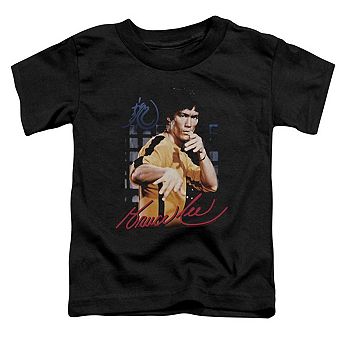 Bruce Lee Yellow Jumpsuit Short Sleeve Toddler Tee