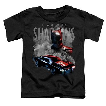 The Batman (2022) Batman And Batmobile Short Sleeve Toddler T-Shirt