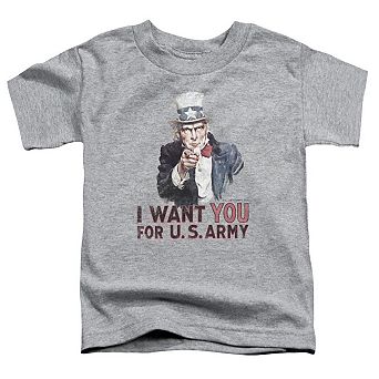 U.S. ARMY I Want You Short Sleeve Toddler Tee