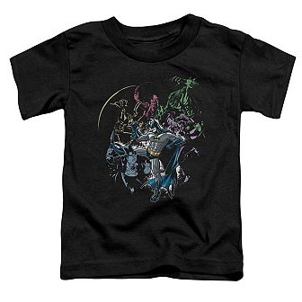 Batman Surrounded Short Sleeve Toddler T-Shirt