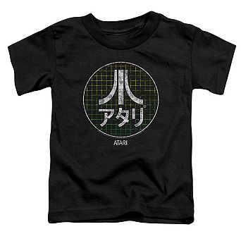 Atari Japanese Grid Short Sleeve Toddler Tee