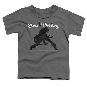 Elvis Presley Overprint Short Sleeve Toddler Tee