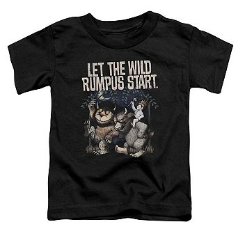 Where The Wild Things Are Wild Rumpus Short Sleeve Toddler T-Shirt
