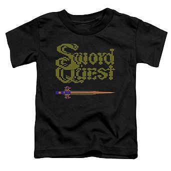 Atari 8 Bit Sword Short Sleeve Toddler Tee