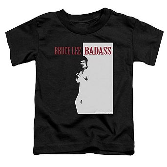 Bruce Lee Badass Short Sleeve Toddler Tee