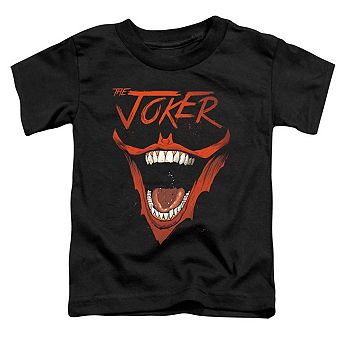 Batman Joker Bat Laugh Short Sleeve Toddler T-Shirt