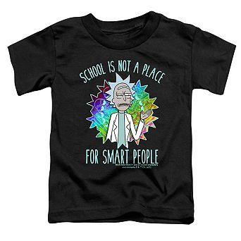 Rick And Morty School Short Sleeve Toddler T-Shirt