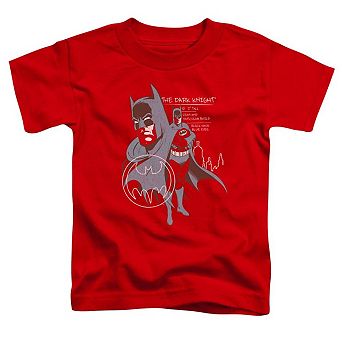 Batman Lean And Muscular Short Sleeve Toddler T-Shirt