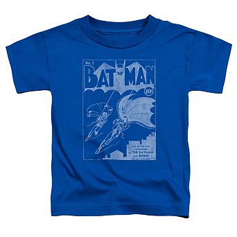 Batman Issue 1 Cover Short Sleeve Toddler T-Shirt