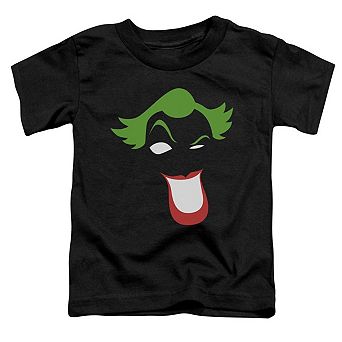 Batman Joker Simplified Short Sleeve Toddler T-Shirt