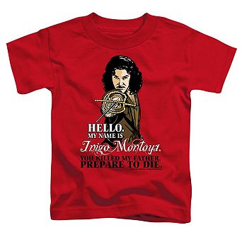 Princess Bride Hello Short Sleeve Toddler Tee