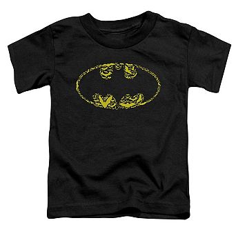 Batman Bats On Bats Short Sleeve Toddler T-Shirt