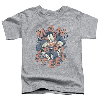 Superman Coming Through Short Sleeve Toddler T-Shirt