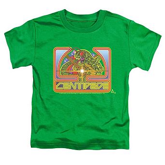 Atari Centipede Green Short Sleeve Toddler Tee