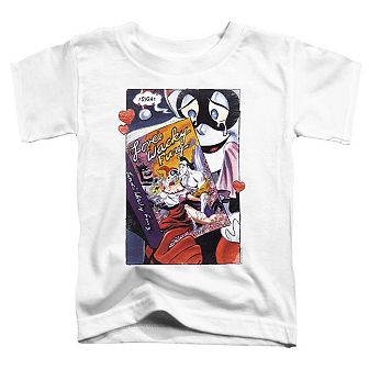 Batman Loves Wacky Fury Short Sleeve Toddler T-Shirt