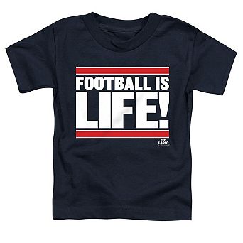 Ted Lasso Football Is Life Short Sleeve Toddler T-Shirt