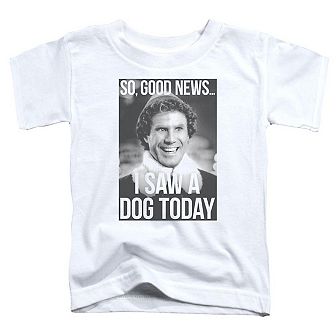 Elf Must Love Dogs Short Sleeve Toddler T-Shirt