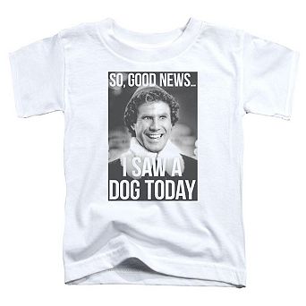 Elf Must Love Dogs Short Sleeve Toddler T-Shirt