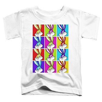 Looney Tunes Bugs Tiles Short Sleeve Toddler T-Shirt