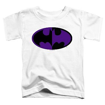 Batman Split Symbol Short Sleeve Toddler T-Shirt