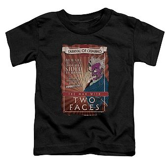 Batman Two Faces Short Sleeve Toddler T-Shirt