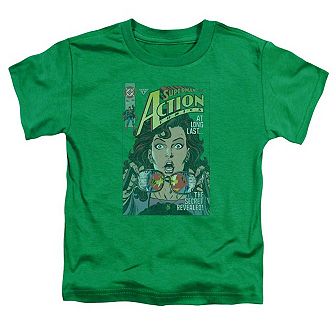 Superman Secret Revealved Short Sleeve Toddler T-Shirt