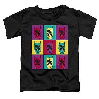 Batman Warhol Batman Short Sleeve Toddler T-Shirt