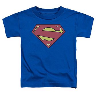 Superman New 52 Shield Short Sleeve Toddler T-Shirt