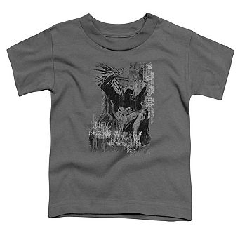 Batman The Knight Life Short Sleeve Toddler T-Shirt
