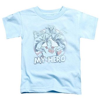 Superman My Hero Short Sleeve Toddler T-Shirt