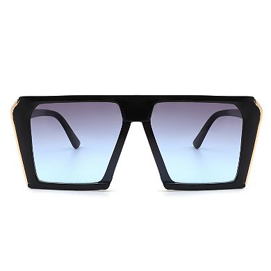 Oversized Square Retro Fashion Sunglasses